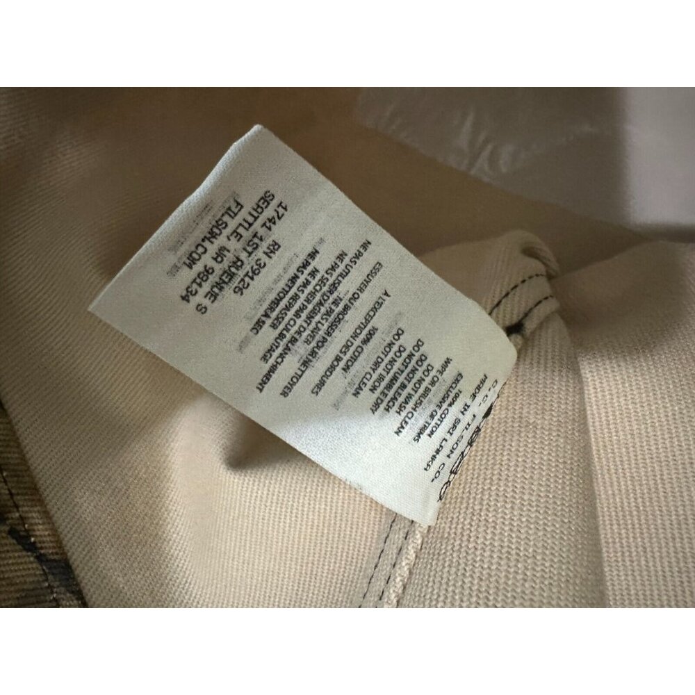 FILSON Mossy Oak wax rugged twill cruioser vest c: shadow grass sz L NWT $ 225 - Picture 3 of 5